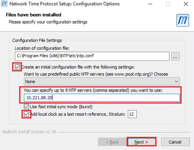 Configure time sync using Meinberg NTP – IDIS Americas